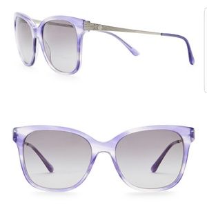 NWT Armani Wayfarer 54mm Purple Acetate Sunglasses